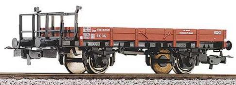 Flat car with brakemans platform type Erfurt<br /><a href='images/pictures/Sachsenmodelle/76148.jpg' target='_blank'>Full size image</a>